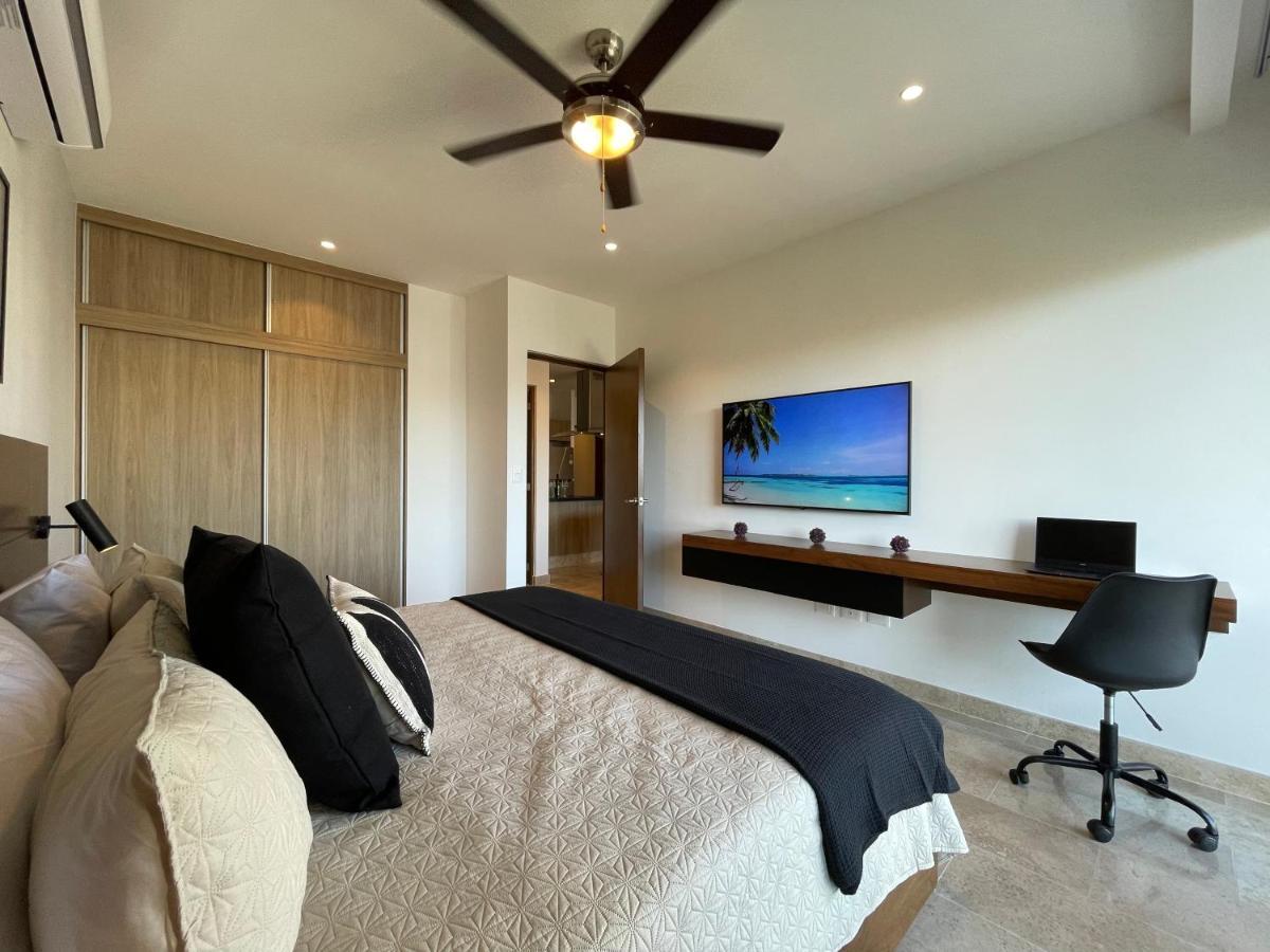 New & Equipped Apartment Steps From The Beach With Pool Jacuzzi By Yeah Плая-дель-Кармен Экстерьер фото